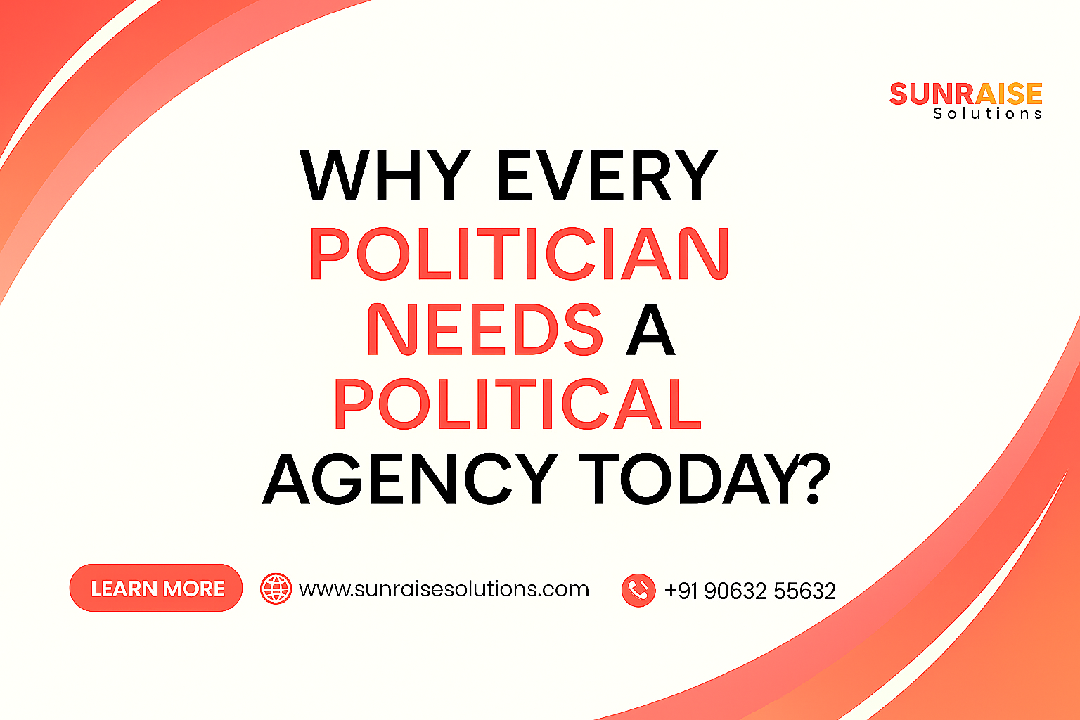 Why Every Politician Needs a Political Agency Today